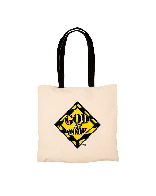 GOD AT WORK TOTE