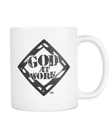 GOD AT WORK COFFEE MUG